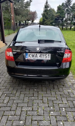 Skoda RAPID cena 26500 przebieg: 181500, rok produkcji 2013 z Andrychów małe 277
